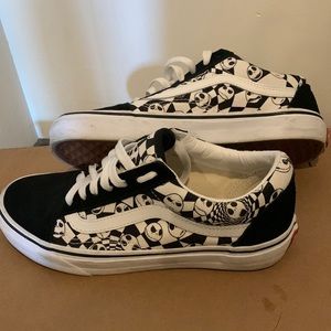 Vans old skool customs Nightmare before Christmas Jack Skellington Rare